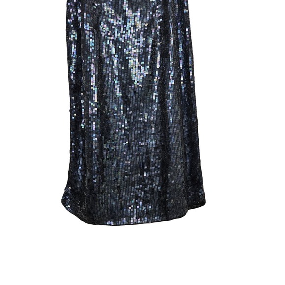 Mark & John by Gopal NWT Sleeveless Sequin Shift Coctail Mini Dress Size 12 - Picture 2 of 11